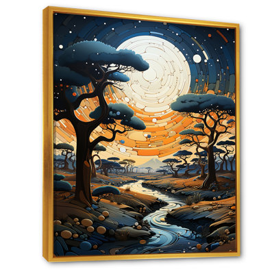 " Baobab Tree Surreal Scene II "