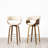 Tavar Upholstered Faux Leather Bar Stool-2070517374-2052157481