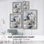 Reproduction encadrée FLORAL Series CCL XXVI - bois massif-469425189