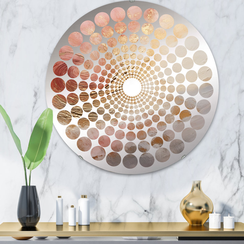 Guanaja Circle Mirror, 31.4" x 31.4"