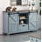 58.4 " W Solid Wood Credenza