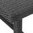 Rosa Grey Patio Dining Table, 28" Height, 33.91" Width, 59" Depth, , Fashionable Table For Use, 59In X 33.91In 28In, 41.26Lbs, Resin & Iron, Water-