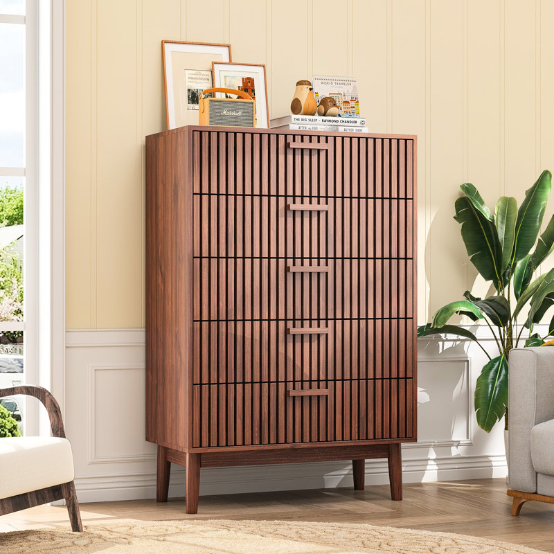 31.5" W Double Dresser, Walnut