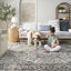 Oriental Power-loomed 201cm X 290cm Area Rug