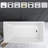 47" x 29" Freestanding Soaking Acrylic Bathtub-90557758