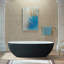 71" Freestanding Soaking Solid Surface Stone Resin Bathtub with Integrated Overflow and Pop-up Drain-120785881-127331731