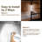 10Inch Under Cabinet Lighting, 24LED 3colors Wireless Rechargeable Light for Kitchen, Closet, Stairs