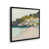 Satin Black Floater Framed