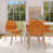 Orange / bois de chêne