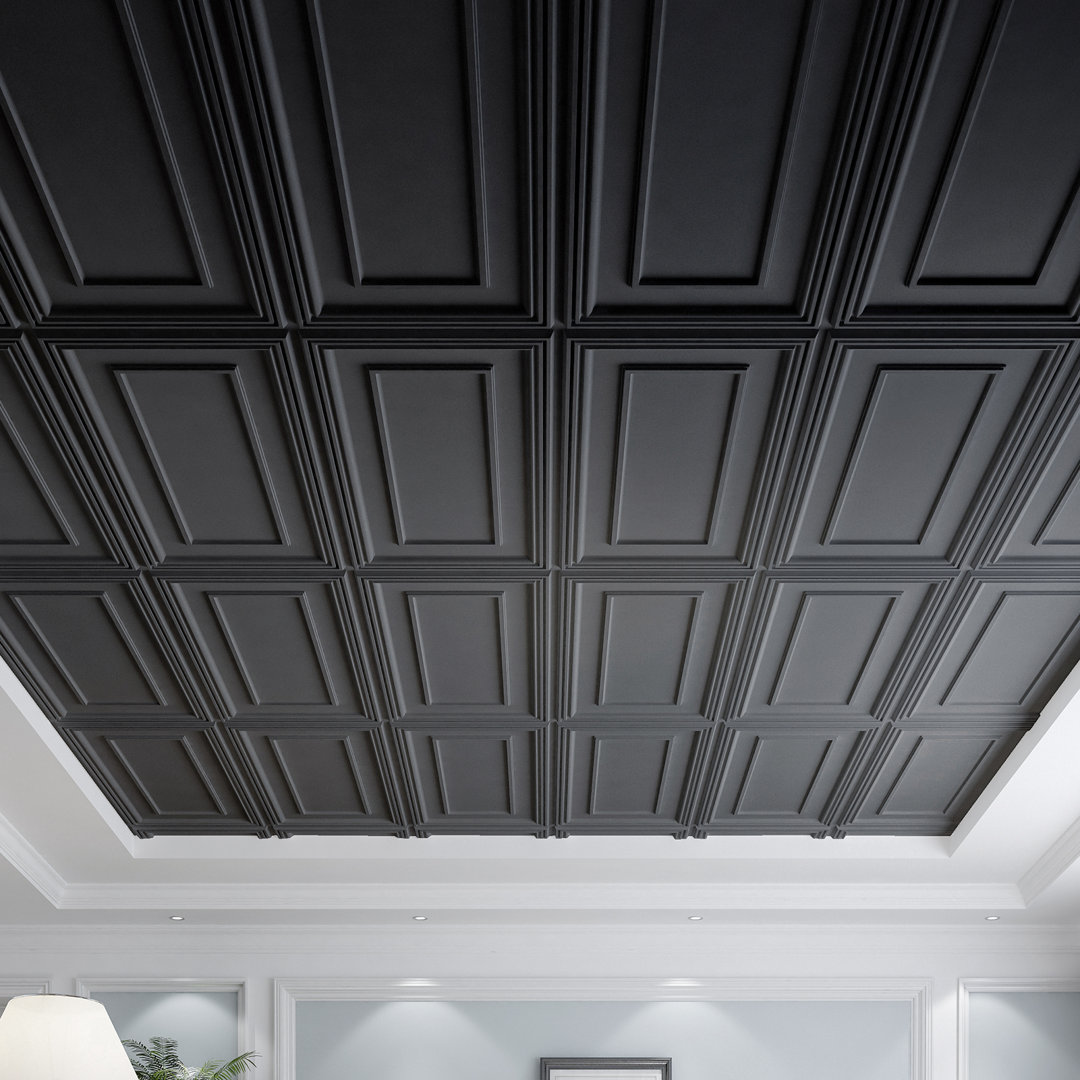 2 ft. x4 ft. Drop Ceiling Tiles,Glue Up Ceiling Tiles (Set of 12) Art3d 