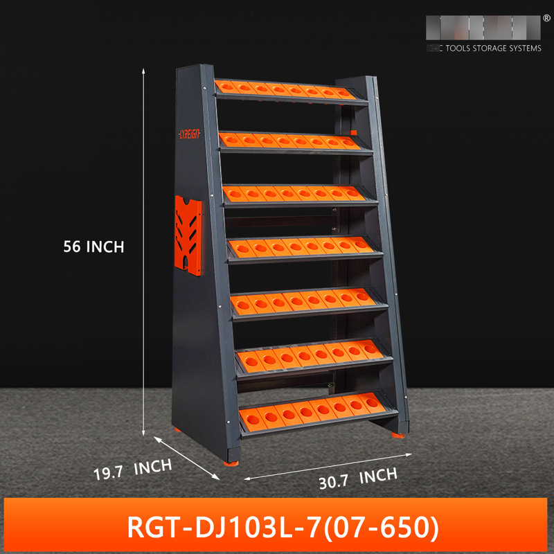 Porte-outils, nouveau matériau ABS, bon rembourrage, structure ultra-triangulaire, organisateur de 98 lb, tube en acier laminé à froid, séisme, garde les outils organisés