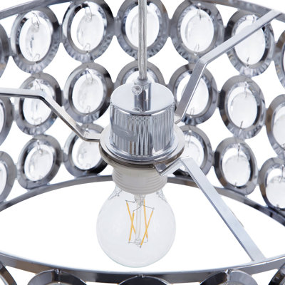Yahir 1 - Light Chrome Crystal Pendant