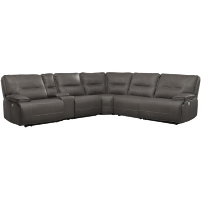 Canapé modulaire inclinable électrique 6 pièces Pomona