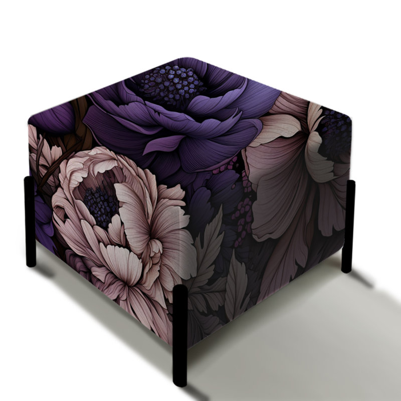 Repose-pieds gothique botanique Moody I - Floral