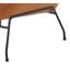 Fauteuil d'appoint et repose-pieds en cuir-972921523
