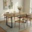 Table de salle à manger 59 po Modern Modern-1115528676
