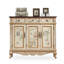 Banc de rangement blanc en bois manufacturé