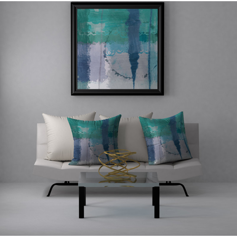  Housse de coussin carré et insert, 18 po x 18 po