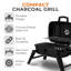 Tower 60.5cm W Portable Charcoal Grill