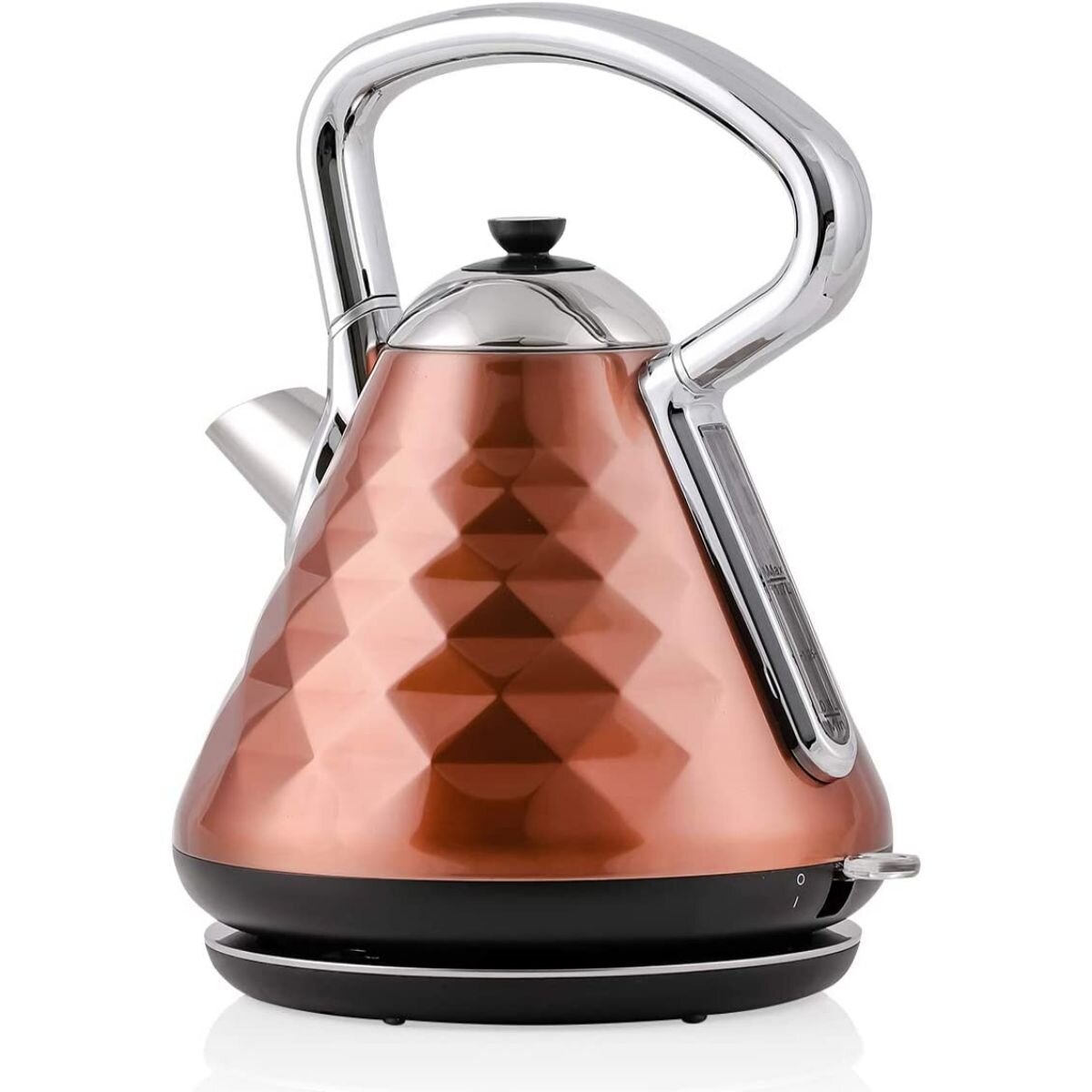 Ovente Cleo 1.7 Quarts Stainless Steel Electric Tea Kettle