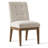 19.5" Seat Height Upholstered Tweed Fabric Dining Chair (Set of 6)-127658110