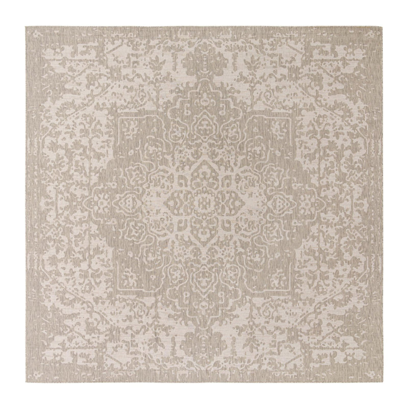 Jill Zarin Dubai Indoor/Outdoor Rug, Square 13'1"