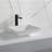 Karran Quattro 16'' X 16'' Matte White Acrylic Square Vessel Sink