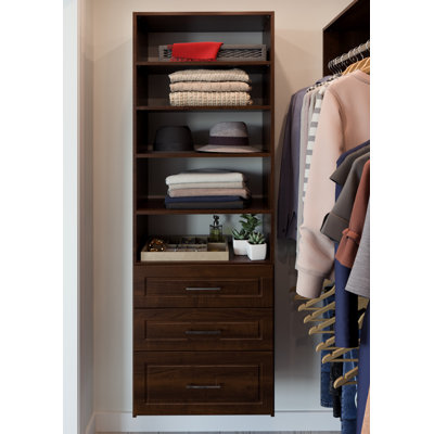 25.13'' Closet System (Can Be Cut To Fit)