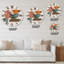 Collage d'art abstrait géométrique coloré III - horloge murale moderne-60328488
