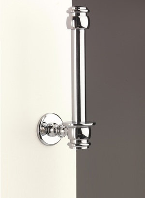 Spare Wall-Mount Toilet Paper Holder, Polished Nickel