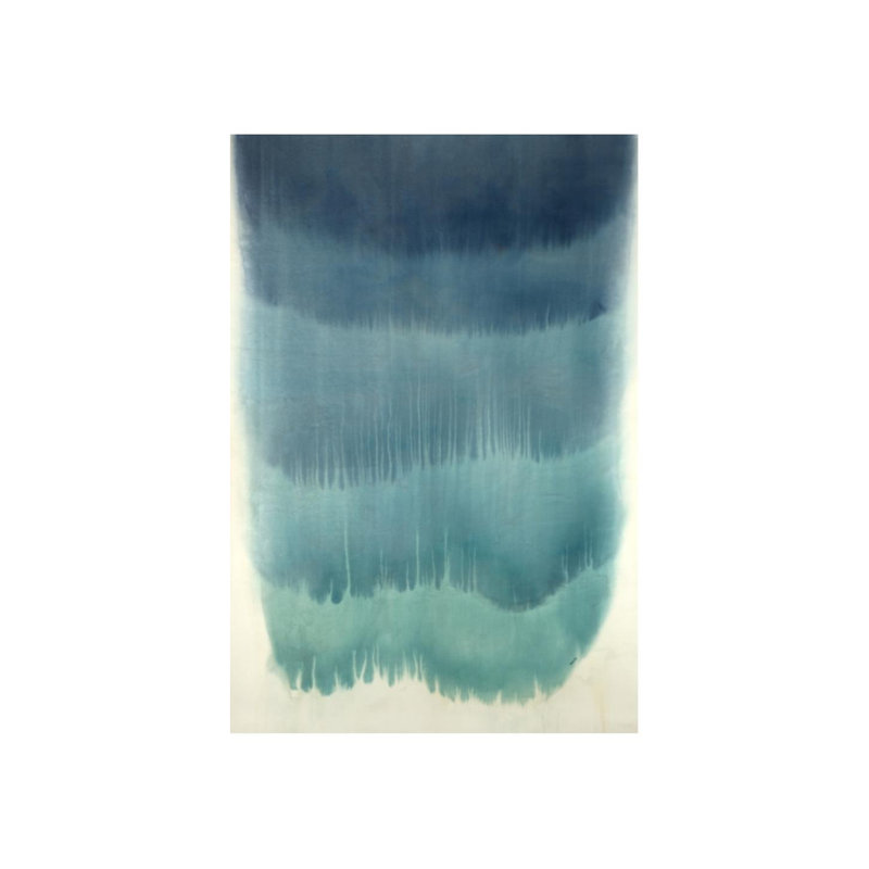 Turquoise Fall Print by Chelsea Art Studio, Matte, 52" H x 36" W x 1.5" D