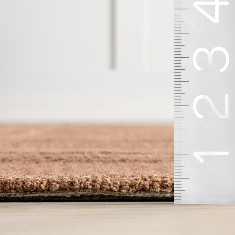  Tapis en laine à carreaux Mallory, Rectangle de 5 pi x 8 pi