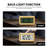 Bedroom Wooden Digital Alarm Clock Battery Powered With Smart Sensor Night Light, Temperature Detection, Snooze Function