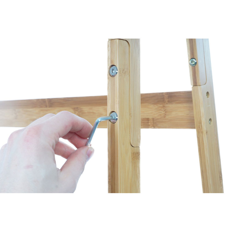 Solid Wood Freestanding Coat Rack