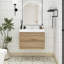 Meuble-lavabo simple avec plateau Gombach-186556054