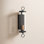 Cleore Single Light Glass Dimmable Flush Mounted Sconce
