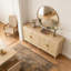 Buffet 70 "en rotin avec rangement-37932248