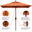 Parasol de marché carré 6 pi Nahlani-267458427