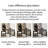Simple Black Practical Solid Wood Writing Desk-1518115248