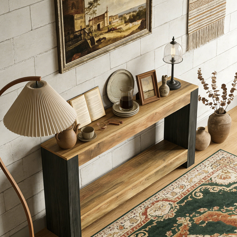 Console en bois Farmhouse