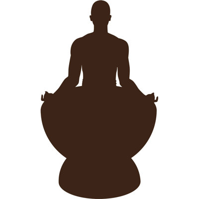 Adhésif décoratif yoga