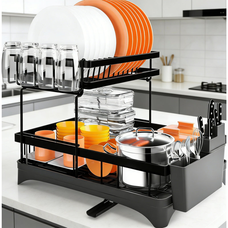 Over The Sink Dish Rack