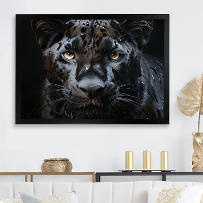 Sleek Panther Stalk I - Panther Animal Wall Decor