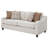 Juwann Upholstered Sloped Arm Sofa Beige