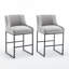 Tabouret de comptoir rembourré Maghull-593041269