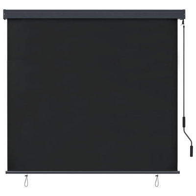 Roller Blind Window Shade with Hand Crank Blackout Blind for Office