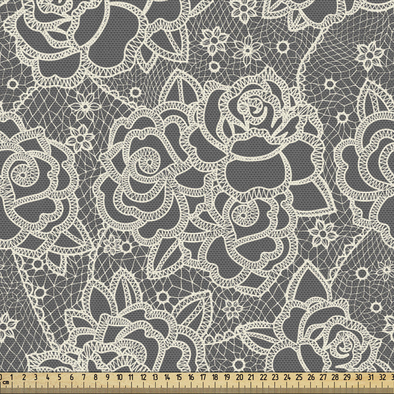 Tissu rétro Ambesonne, l 36 po x L 58 po