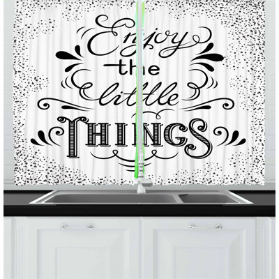 Tailored Kitchen Curtain