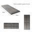 Kaleia 30 cm x 75 cm Peel and Stick Upholstered Wall Paneling in Silver