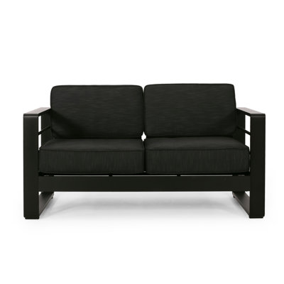 Causeuse en aluminium